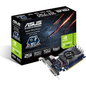 ASUS GeForce GT 730 2GB GDDR5 64bit (GT730-2GD5-BRK/90YV06N1-M0NA00) Видео карти