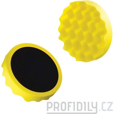 BOLL Profilovaná leštící houba středně měkká žlutá 150mm