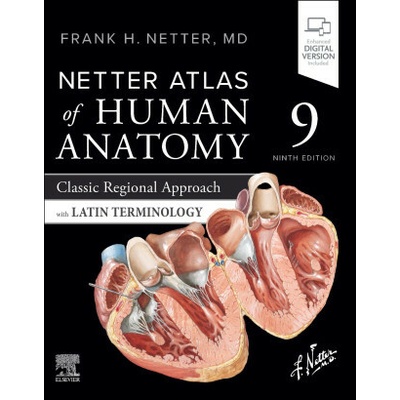 Netter Atlas of Human Anatomy: Classic Regional Approach with Latin Terminology (Frank H. Netter)(Brožovaná)