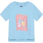 Color Kids Детска спортна тениска Color Kids Girl's T-Shirt with Print S/S Sport shirt - Cerulean - размер 92 (EU) (704-5846-0211)