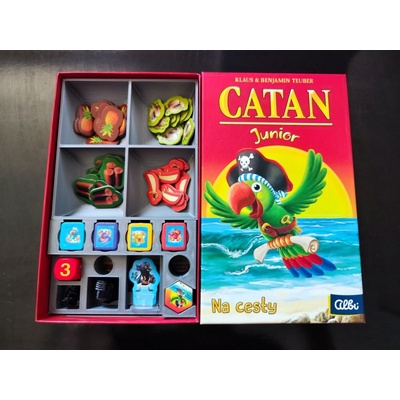 Catan Junior na cesty Insert černý