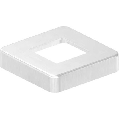 Feldmann Nerezová rozeta pre stĺpik zábradlia 51250-240-GL brús, 95x95 x 20 mm, otvor 47x47 mm