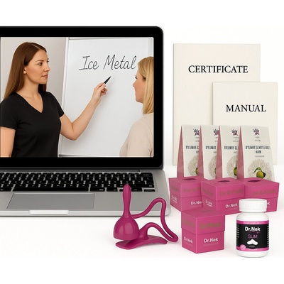 Dr.Nek Online kurz Ice & Metal Therapy včetně vybavení - tištěná varianta