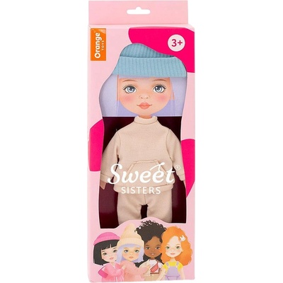 Orange Toys Комплект дрехи за кукла Orange Toys Sweet Sisters - Бежов анцуг (S27)