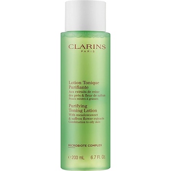 Clarins Cleansing Purifying Toning Lotion почистващ тоник за комбинирана към мазна кожа за жени 200 мл