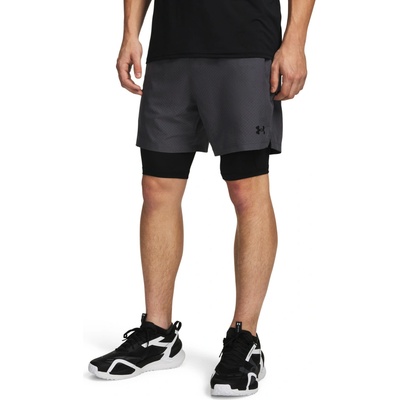 Under Armour Vanish Wven Short 2.0 2in1 Castlerock Black