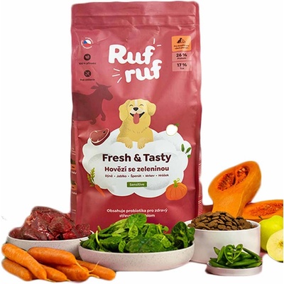 Rufruf Fresh & Tasty hovězí se zeleninou 6 kg – Hledejceny.cz