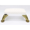 BWA biela podložka pod ruky zlaté nohy Biela