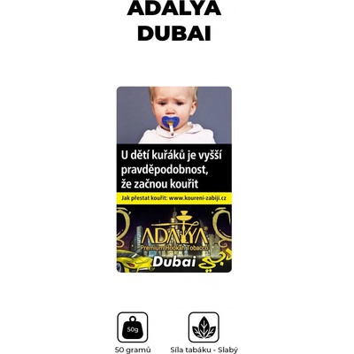 Adalya 50 g Dubai – Zboží Mobilmania
