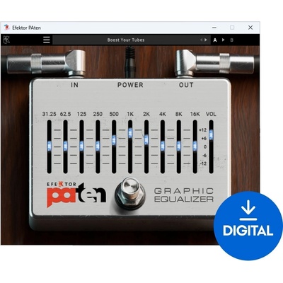 Kuassa Efektor Paten Graphic Equalizer (Дигитален продукт)