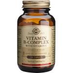 Solgar Хранителна добавка Витамин Б комплекс + витамин Ц , Solgar Vitamin B-Complex with Vitamin C 100tabs