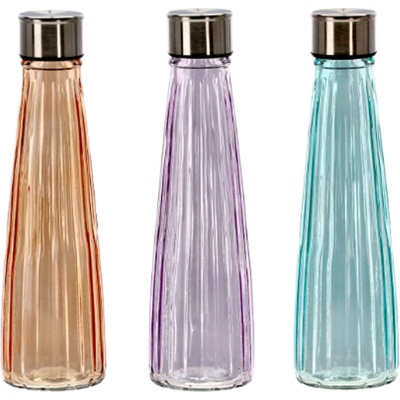 HOME Sklenená fľaša KONICKÁ 500ml