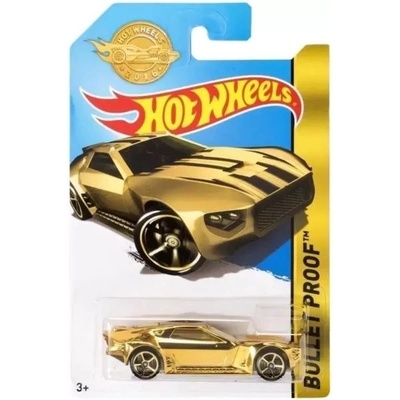 Mattel Количка Hot Wheels - Bullet Proof (JJJ85)