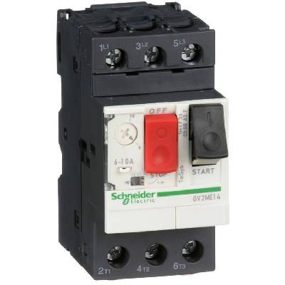 SE Моторна защита TeSys GV2ME 4kW TM 6. . . 10A 100kA - GV2ME14 (GV2ME14)