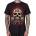 Black heart мъжка рокерска тениска BLACK HEART - FLAME SKULL - Black - 27643