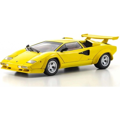 Kyosho Lamborghini Countach LP5000 Quattrovalvole Yellow 1:18