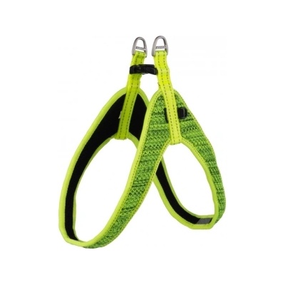 Rogz FAST FIT XXS - Модерен нагръдник с подплата за кучета, 12мм/32 см. - зелен