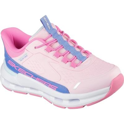 Skechers Детски маратонки Skechers Glide-Step + - Vista Lane Slip On Runners Girls - Pink/Blue