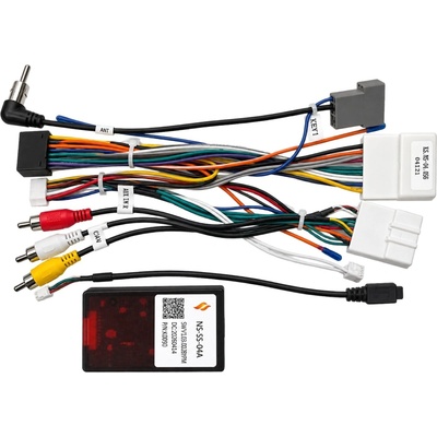 2DIN Napájacia kabeláž s CANBUS SimpleSoft NS-SS-04A pre Nissan Qashqai II a X-Trail III – 360° kamera