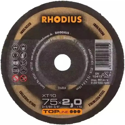 Rhodius Rezný kotúč 75 x 2,0 x 10,0 mm 206804