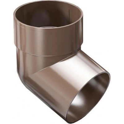 Gutta Aqua Plastové odkvapové koleno výtokové 63 mm 67,5° hnedé