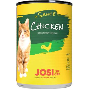 JosiCat 24х415г JosiCat, консервирана храна за котки - пиле