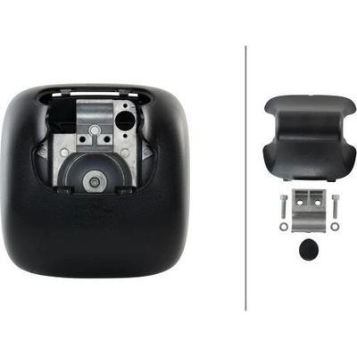 żirokouhlé spätné zrkadlo HELLA 8SB 501 359-002