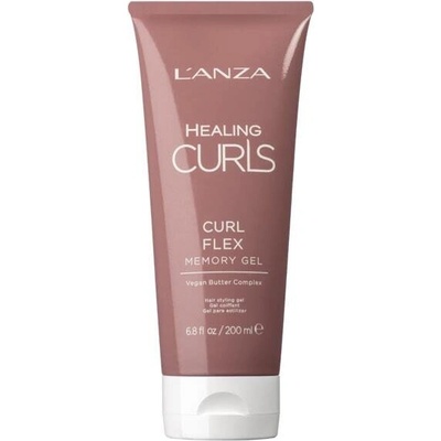 LANZA Healing curls curl flex memory gel lanza Гел за коса с мемори ефект 200 мл