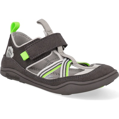 Affenzahn Sandal Vegan Breezy Panther čierna šedá zelená