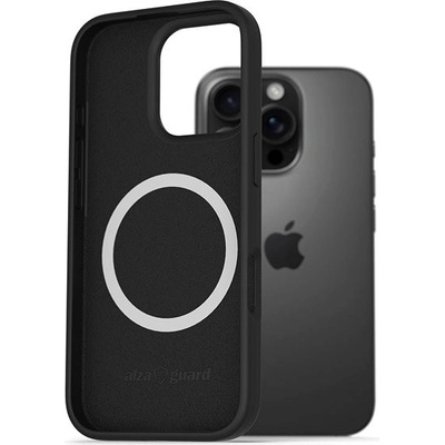 AlzaGuard Silicone Case Compatible with Magsafe pro iPhone 16 Pro černý AGD-PCMS25B – Zboží Mobilmania