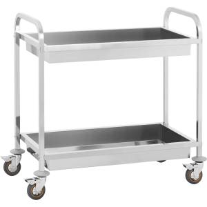 Royal Catering Количка за сервиране - 2 тави за контейнери - до 320 кг RCGW 2 (RCGW 2)
