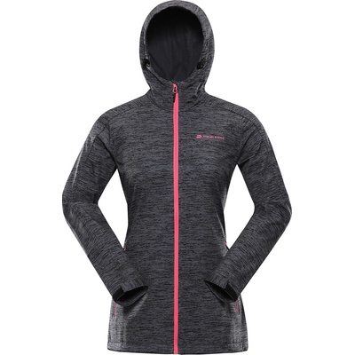 ALPINE PRO Дамско софтшел яке с dwr обработка ALPINE PRO HERASA dk. true gray ALPINE PRO | Kafyav Bezhov | ЖЕНИ | S