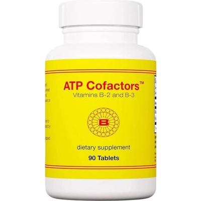 Optimox ATP Cofactors | Riboflavin & Inositol Hexanicotinate [90 Таблетки]