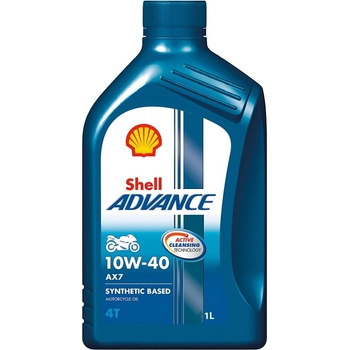 Shell Advance AX7 4T 10W-40 1 l