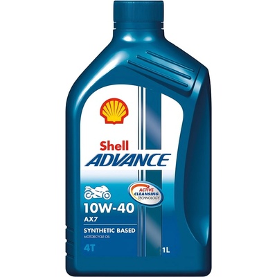 Shell Advance AX7 4T 10W-40 1 l
