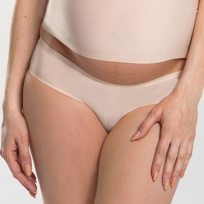 Julimex tehotenské nohavičky Flexi One Mama béžová