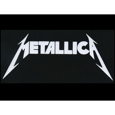 Nášivka METALLICA slim bw