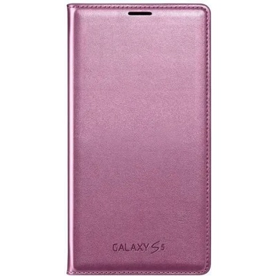 Samsung Flip Cover - Galaxy S5 case pink (EF-WG900BP)