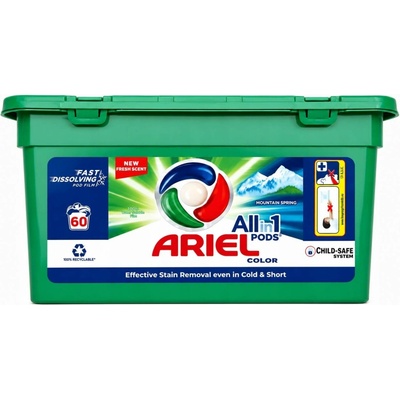 Ariel All In1 Pods Color prací kapsle univerzální 60 PD