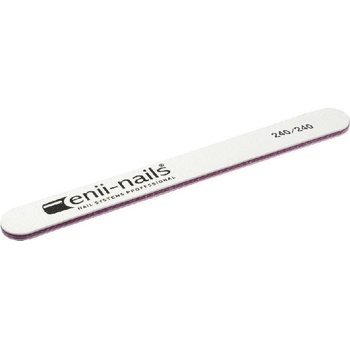 Enii Nails pilník na nehty bílý 240x240