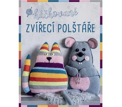 Háčkované zvířecí polštáře