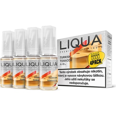 Ritchy Liqua Elements 4Pack Turkish tobacco 4 x 10 ml 3 mg
