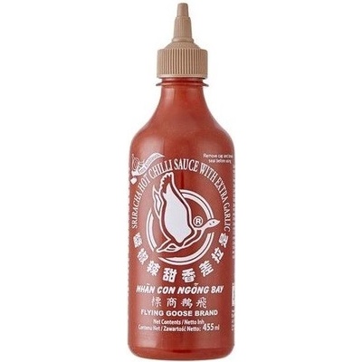 Chilli omáčka Sriracha s extra cesnakom 455 ml