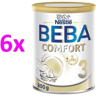 BEBA 3 Comfort 5 HMO 6 x 800 g