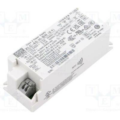 MEAN WELL XLC-40-H-BN Napájecí zdroj: spínaný; LED; 40W; 9÷54VDC; 600mA÷1,4A; 100÷305VAC