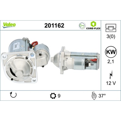 Štartér VALEO 201162