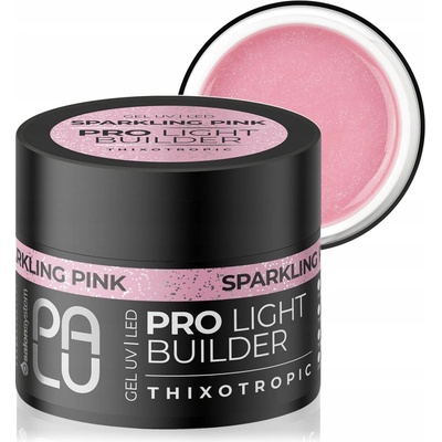 Palu stavební gel Pro Light sparkling pink 90 g