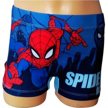 Eplusm Chlapecké plavky Spiderman noční město boxerky modré modrá