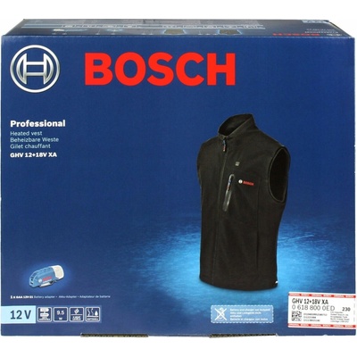 BOSCH Vyhrievaná vesta GHV 12+18V XA bez batérie bez nabíjačky