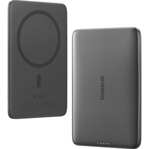 Baseus Външна батерия Baseus PicoGo AM41 (P1007680C123-00) - MagSafe, 5000mAh, LED индикатор - Черна